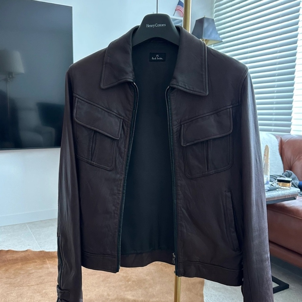 Paul Smith leather jacket
